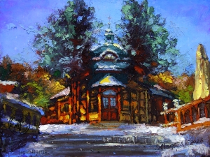 "Pijalnia uzdrowiskowa - Świerad&oacute;w Zdr&oacute;j" 
18 cm x 24 cm 2026